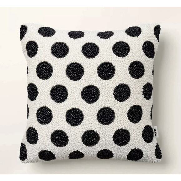 12"x12” Beaded Polka Dot Square Throw Pillow kate spade new york x target NEW